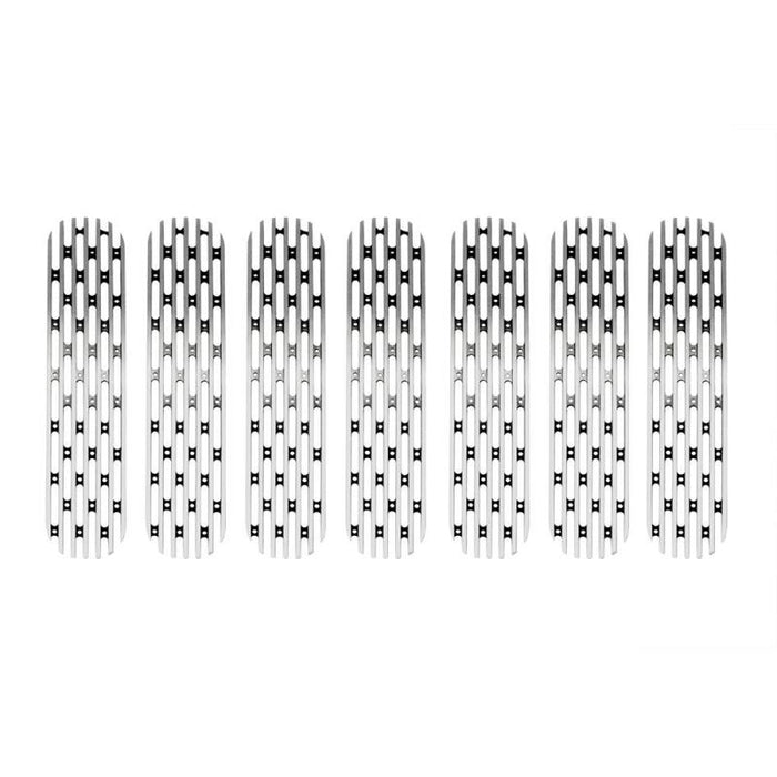DV8 Offroad 2007-2018 Jeep JK Polished Grille Inserts