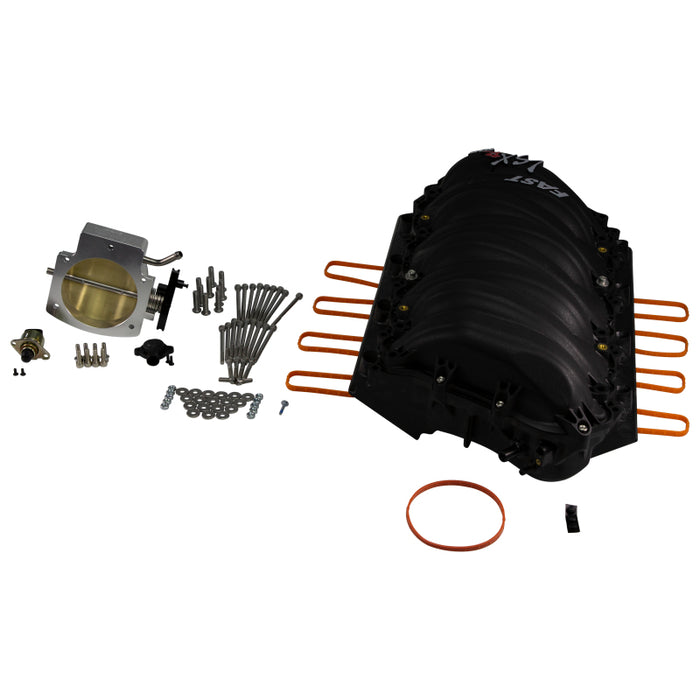 Fast Throttle Body / Manifold Kit, 102 Mm Throttle Body W/ 102Mm Blackls7 Manifold