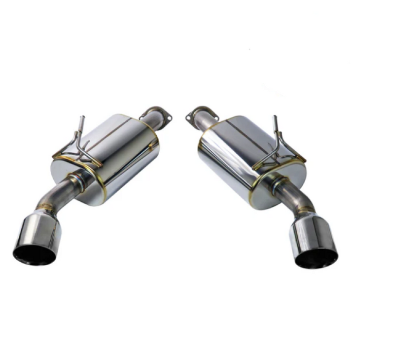 REMARK 14+ Infiniti Q50 Axleback Exhaust w/Mufflers - Stainless Double Wall Tip