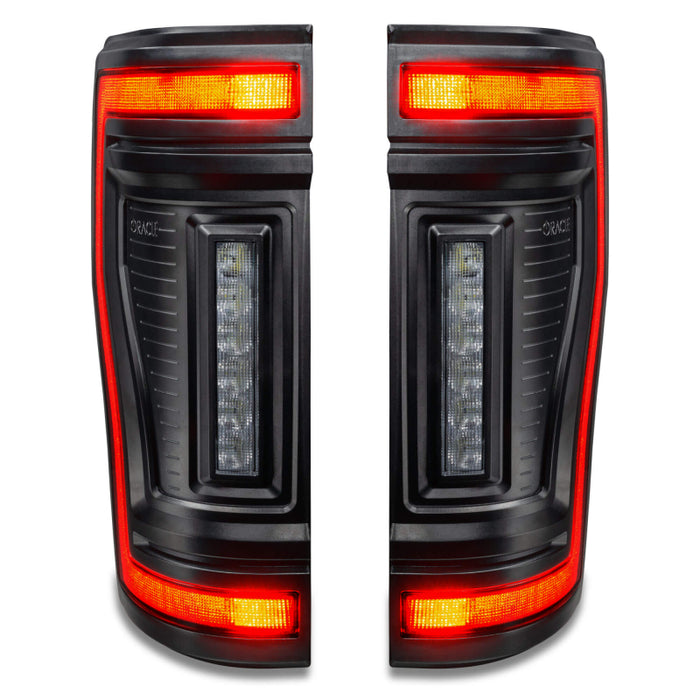 Oracle Lighting 17-22 Ford F-250/350 (Black Series) Flush Mount LED Tail Lights