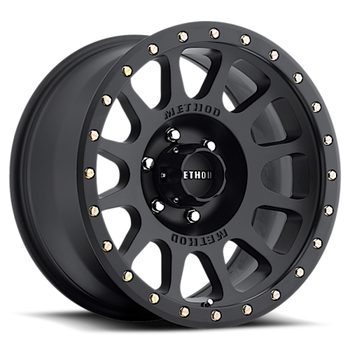 Method MR305 NV 17x8.5 25mm Offset 6x120 83mm Centerbore - Matte Black