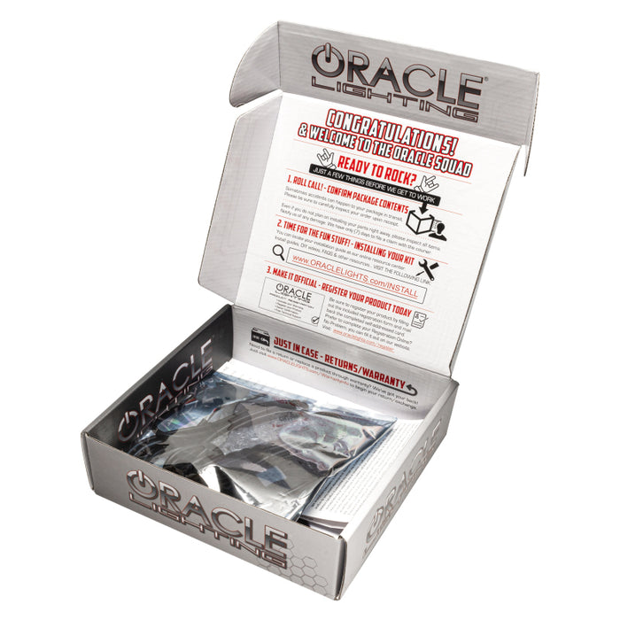 Oracle 03-10 BMW 5 Series LED Headlight Halo Kit - Red