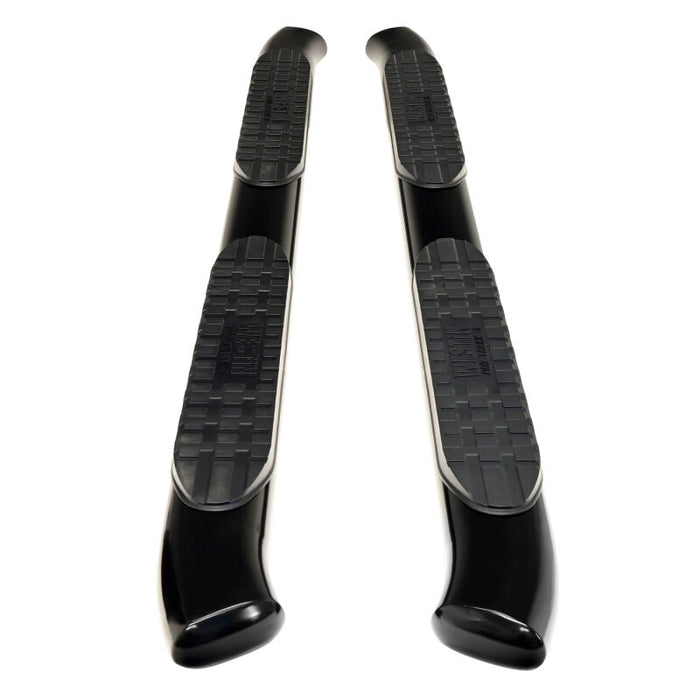 Westin 2025 Toyota 4Runner PRO TRAXX 5 Oval Nerf Step Bars - Semi-Gloss Black