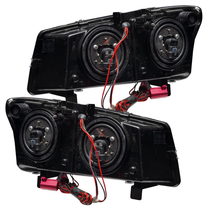 Oracle Lighting 03-06 Chevrolet Silverado Pre-Assembled LED Halo Headlights -Blue