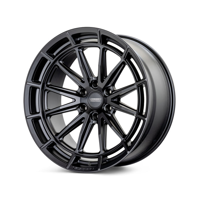 Vossen HFX-5 22x10 - 8x170 - ET-18 - Super Deep Face - 125.1 - Satin Black Wheel