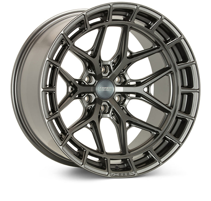 Vossen HFX-1 - 22X9.5 - 6X135 - ET30 - Deep - 87.1 - Matte Gunmetal