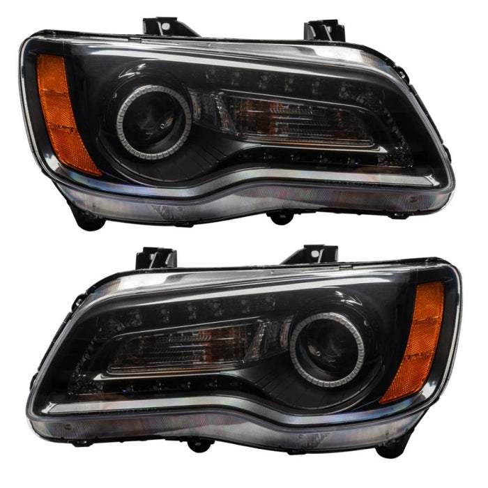 Oracle 11-14 Chrysler 300C SMD HL - Black - NON HID - DRL - w/ BC1 Controller