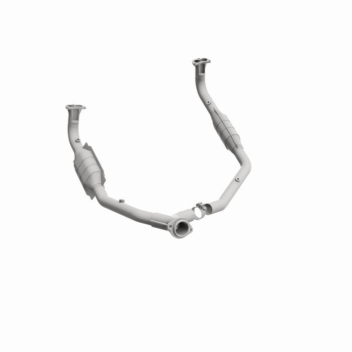 MagnaFlow DF Cat. Conv 97 Land Rover Defender 90 4.0L Y-Pipe Assy / 96-99 Discovery 4.0L Y-Pipe Assy