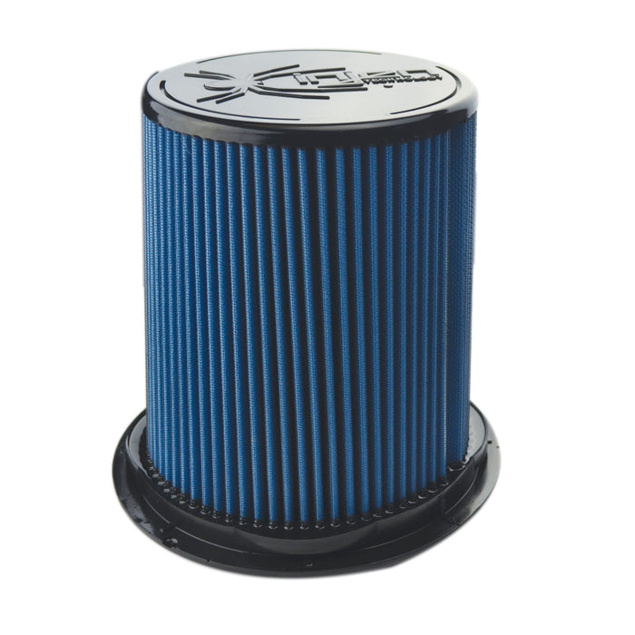 Injen SuperNano Web Dry Air Filter w/ Twist Lock Base- 5in Flange ID / 9.3in Base / 8.5in Height