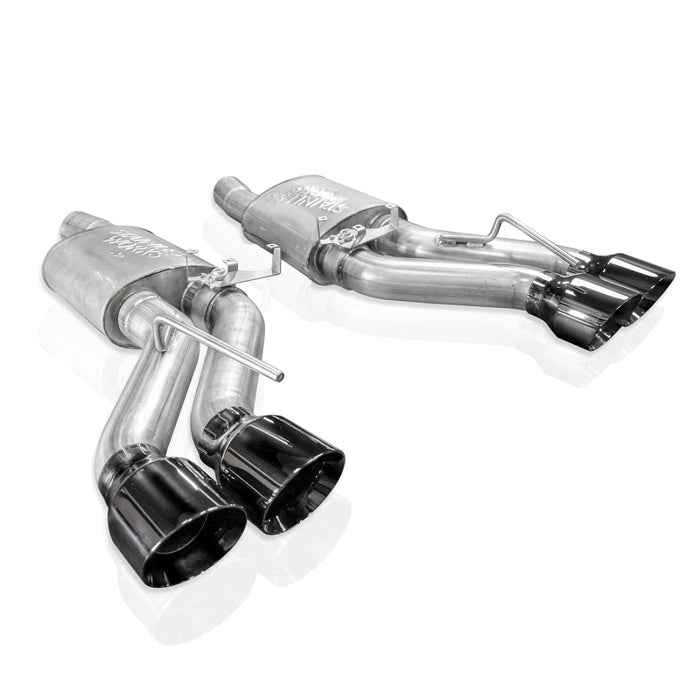Stainless Works 22-25 Cadillac CT5-V Blackwing Axle Back Exhaust - Black Chrome Tips