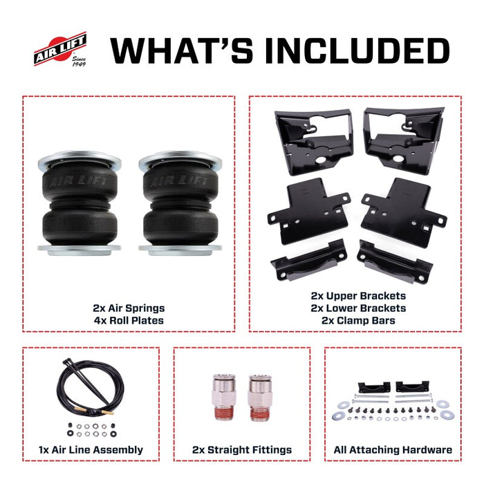 Air Lift LoadLifter 5000 Air Spring Kit for 23-25 Toyota Sequoia 4WD