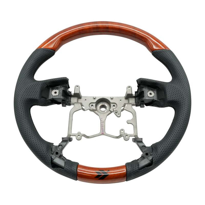 NRG 12-23 Toyota Tacoma OEM Plus Steering Wheel - Koa Wood Finish