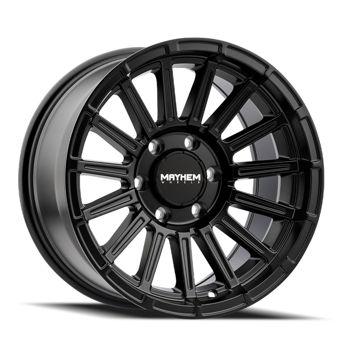 Mayhem 8309 Granite  17x9 / 6x135 BP / 0mm Offset / 87.1mm Hub Satin Black