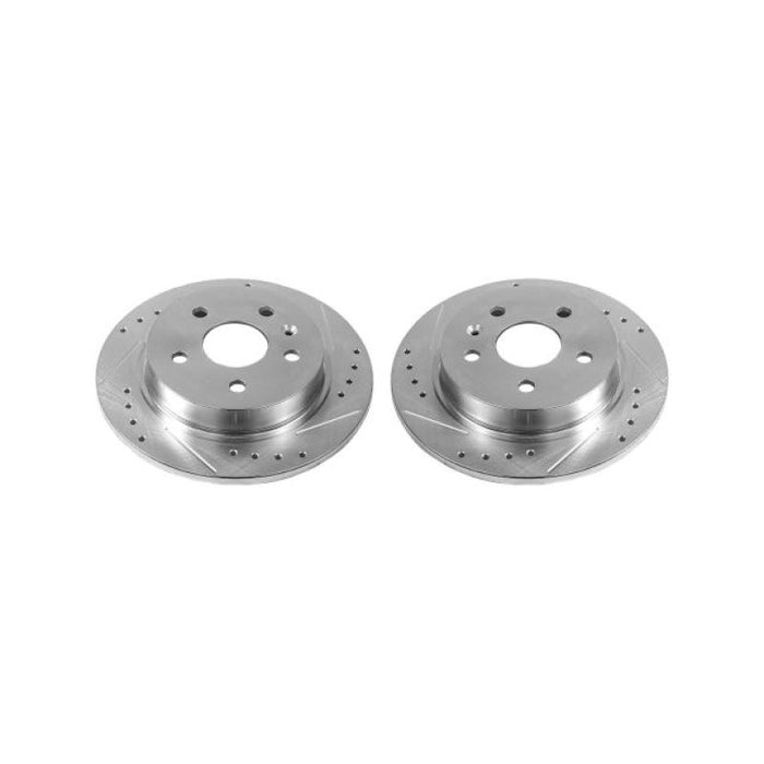 Power Stop 12-16 Buick LaCrosse Rear Evolution Drilled & Slotted Rotors - Pair