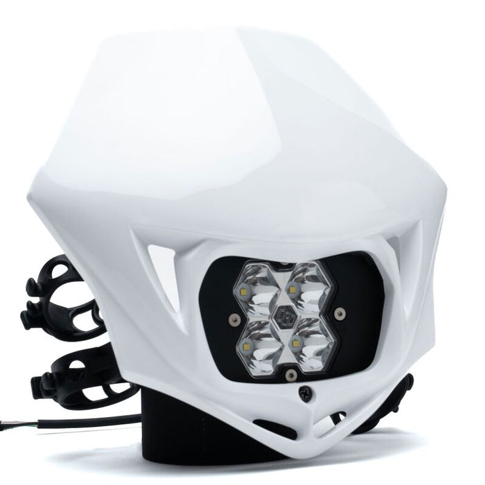 Baja Designs Squadron 2.0 Sport (Spot) - Clear A/C w/MC Race LED Light - White
