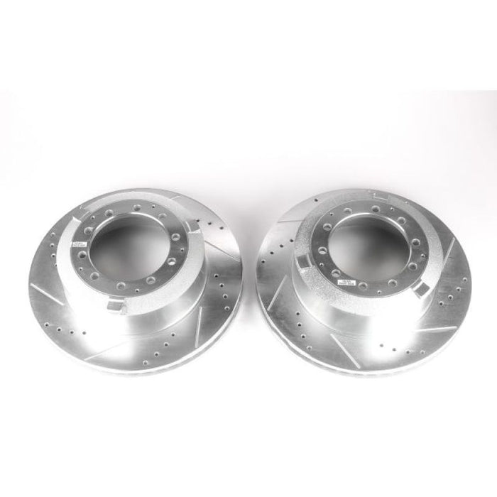 Power Stop 13-20 Ram 5500 Rear Drilled & Slotted Rotor - Pair