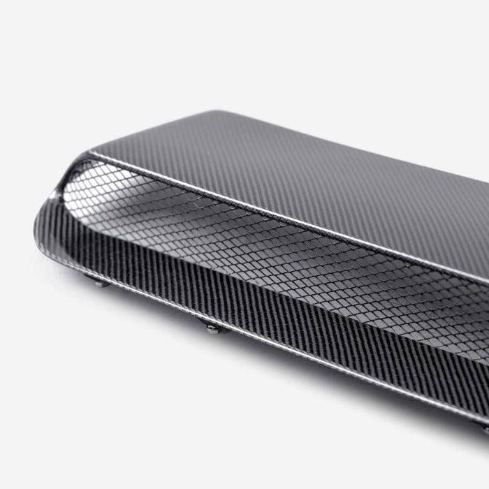 Seibon 2022 Subaru WRX H-Style Carbon Fiber Hood Scoop - (1in. Taller Than OEM)