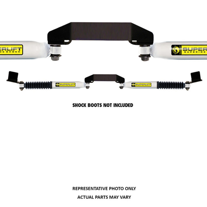 Superlift 00-04 Ford F-250/350 4WD Dual Steering Stabilizer Kit - SR (Hydraulic)