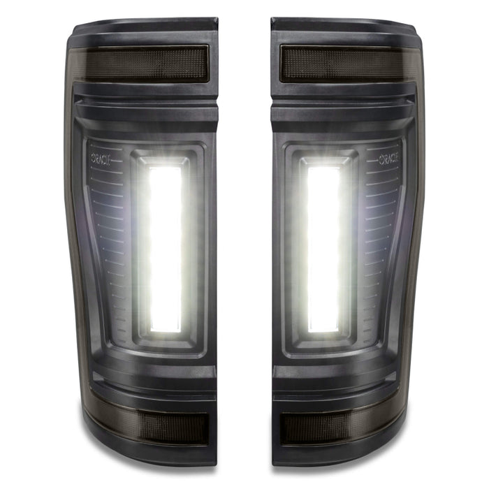 Oracle Lighting 17-22 Ford F-250/350 (Black Series) Flush Mount LED Tail Lights