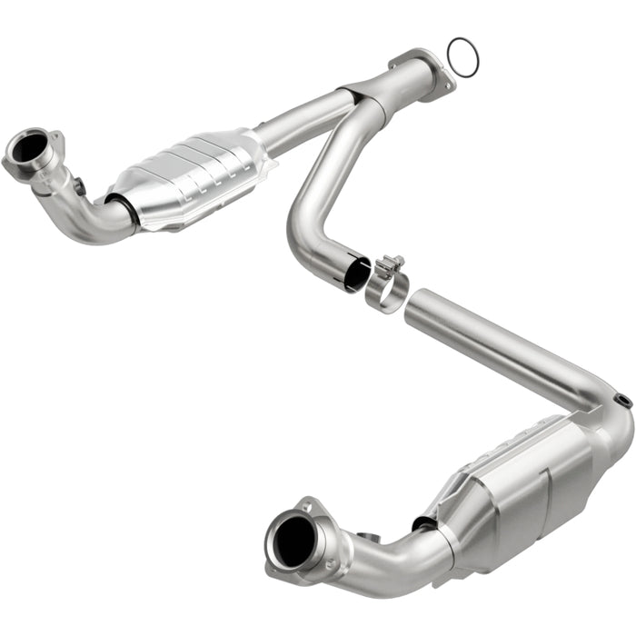 MagnaFlow DF Cat Conv 07-09 Chevrolet/GMC Silverado/Sierra 2500 HD 6.0L Y-Pipe Assy excludes Classic