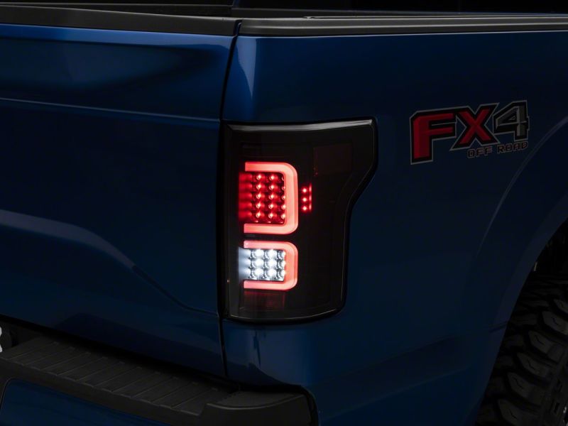 Raxiom 15-17 Ford F-150 G3 LED Tail Lights- Black Housing (Clear Lens)