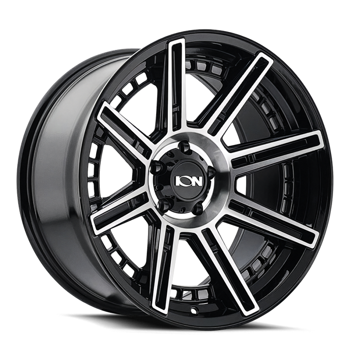 ION Type 149 20x10 / 8x165.1 BP / -24mm Offset / 125.2mm Hub Black/Machined Wheel