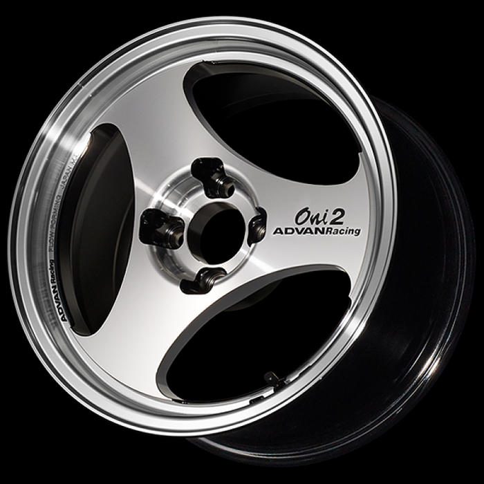 Advan ONI2 15x7.5 / +40 Offset / 4x100 / 63mm Bore / Machining and Diamond Cut