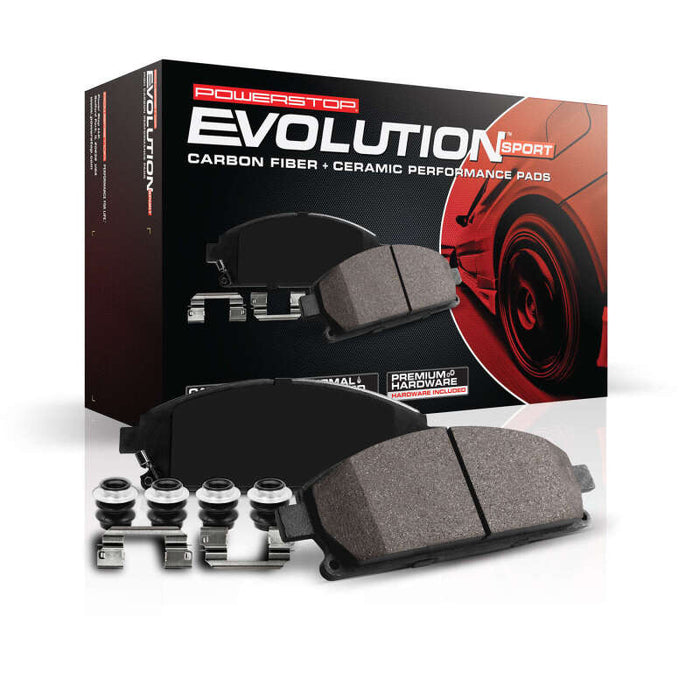Power Stop 21-26 Volkswagen Atlas Cross Sport Rear Z23 Evo Sport Pad w/Hardware