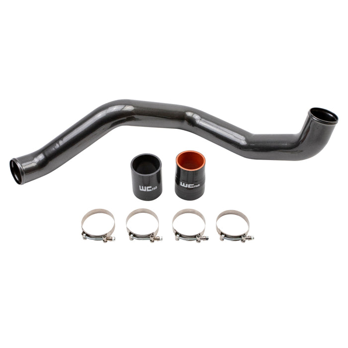 Wehrli 20-24 Chevrolet 6.6L L5P Duramax Driver Side 3in Intercooler Pipe - Cat Yellow