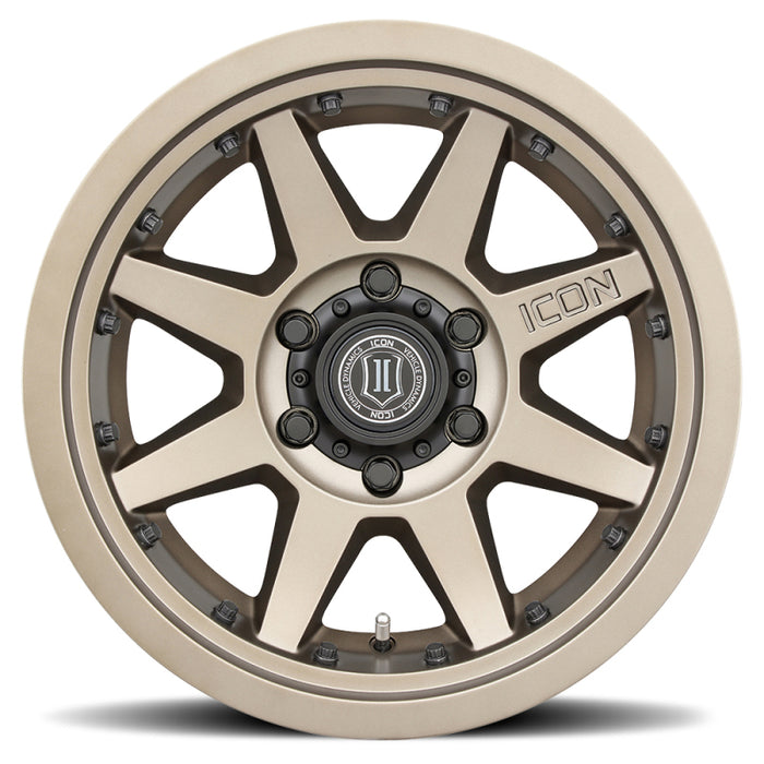 ICON Rebound Pro 17x8.5 / 5x5.5 / 0mm / 4.75in BS Bronze Wheel