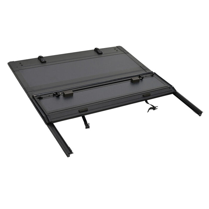 Westin 14-19 Chevrolet/GMC 1500/2500/3500 6ft. 7in. Bed Hard Tri-Fold Tonneau Cover - Black