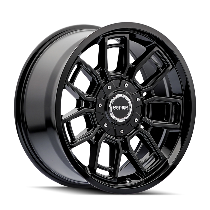 Mayhem 8118 Ordinance 20x9 / 5x127/139.7 BP / 87.1mm Hub Gloss Black Wheel