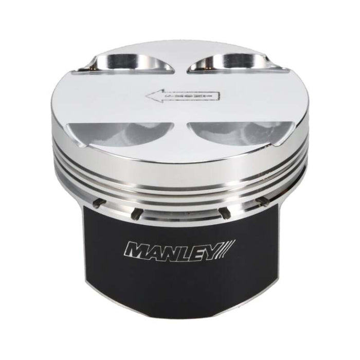 Manley Mitsubishi 4G63T 86.5mm (+1.5mm) -2cc Dome Extreme Duty Platinum Series Pistons w/ Rings