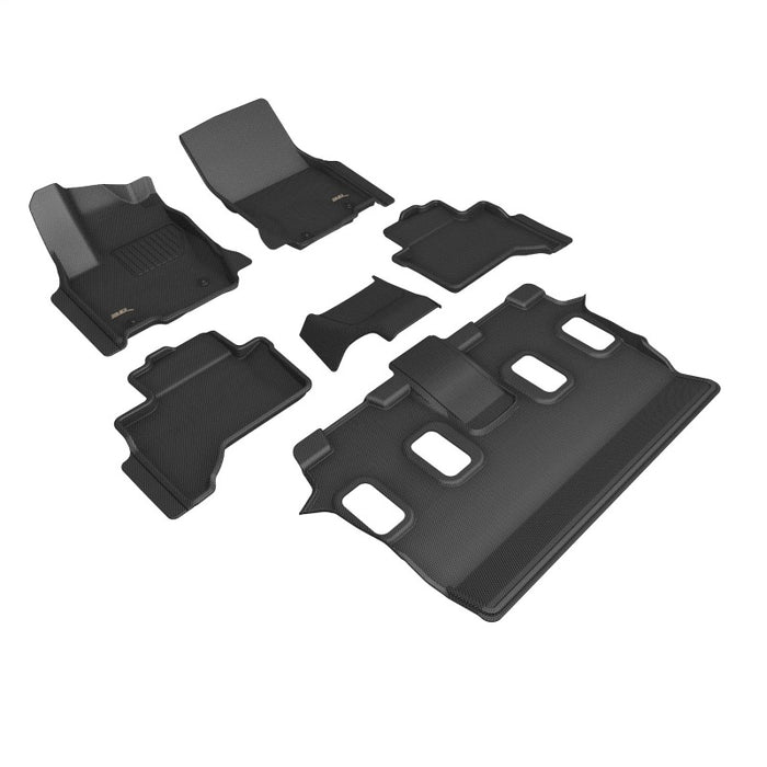 3D MAXpider 24-25 Lexus GX 7-Seat Kagu Cargo Liner - Black