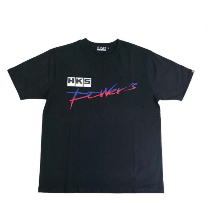 HKS T-SHIRT Powers BLACK L