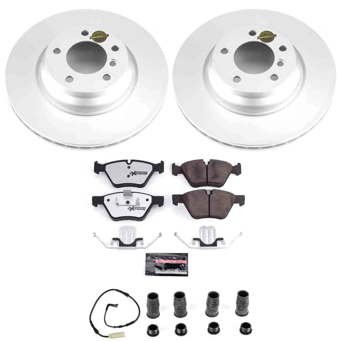 Power Stop 2006 BMW 330i Front Z26 Coated Brake Kit
