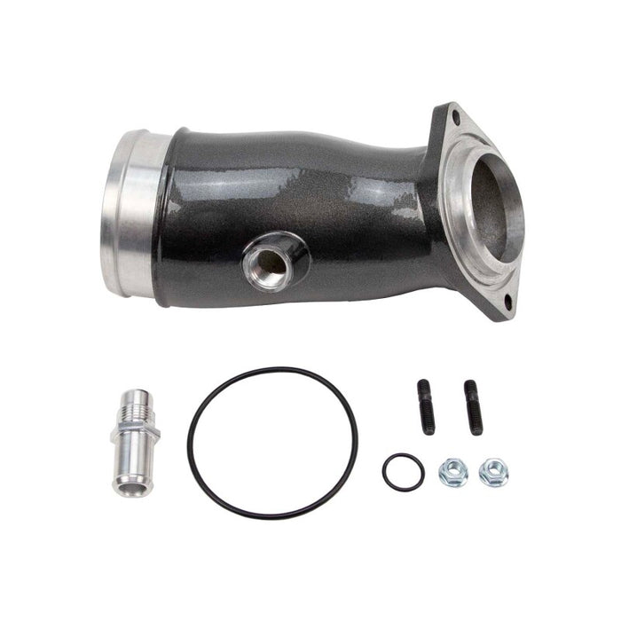 Wehrli 17-24 Duramax L5P High Flow Intake Horn - Fine Textured Black