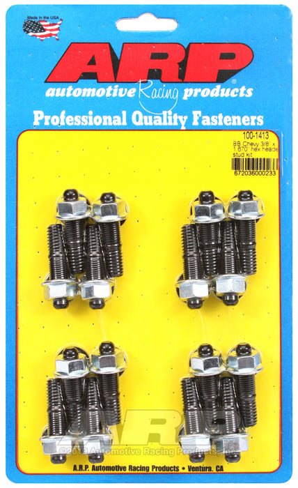 ARP BB Chevy 3/8 x 1.670in Hex Header Stud Kit