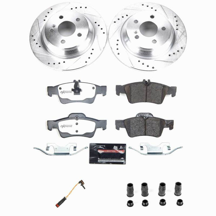 Power Stop 07-08 Mercedes-Benz CL550 Rear Z26 Truck & Tow Brake Kit