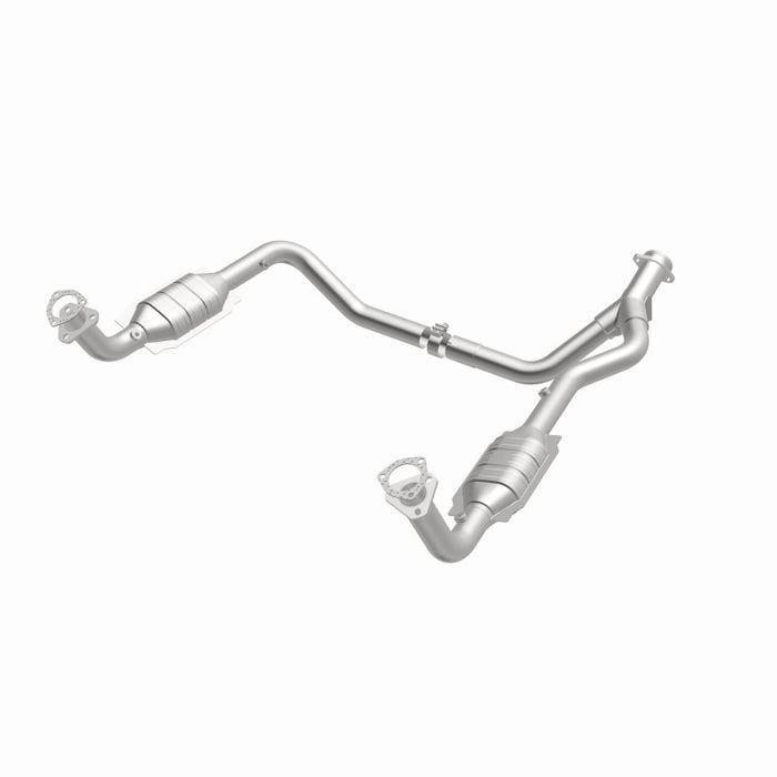 MagnaFlow DF Cat. Conv 95-99 Range Rover 4.0/4.6L GEMS Y-Pipe Assembly *NOT FOR SALE IN CALIFORNIA*