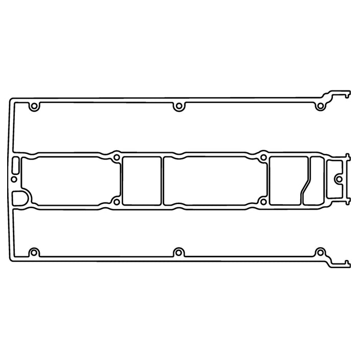 Cometic Ford EAO Cosworth YB .060in AFM Valve Cover Gasket - Late Engines