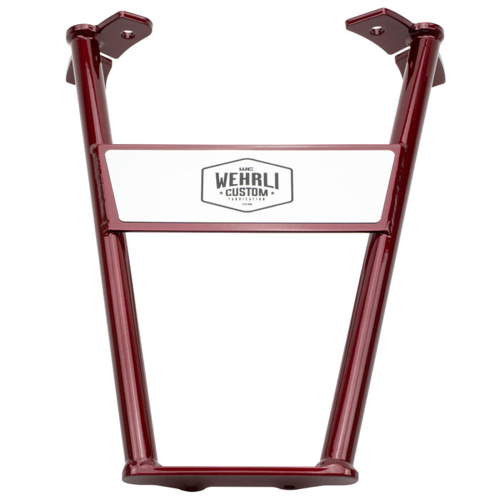 Wehrli 07.5-10 GM Duramax LMM Transfer Case Brace - WCFab Red