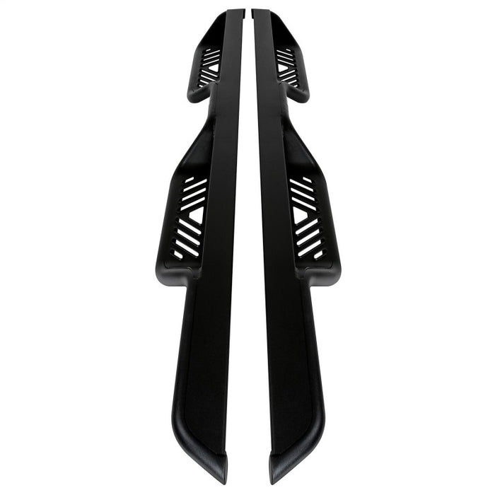 Westin 07-18 Jeep Wrangler JK Unlimited Outlaw Drop Nerf Step Bars - Textured Black