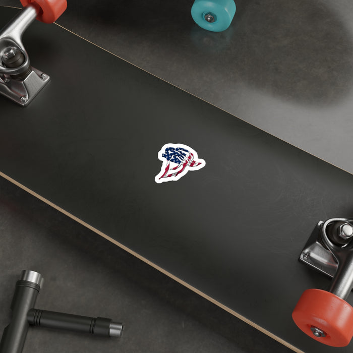 Outlaw Patriotic Drip Die-Cut Sticker