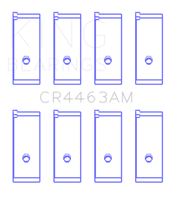 King Engine Bearings Honda Civic 1438Cc (Size +0.50mm) Connecting Rod Bearing Set