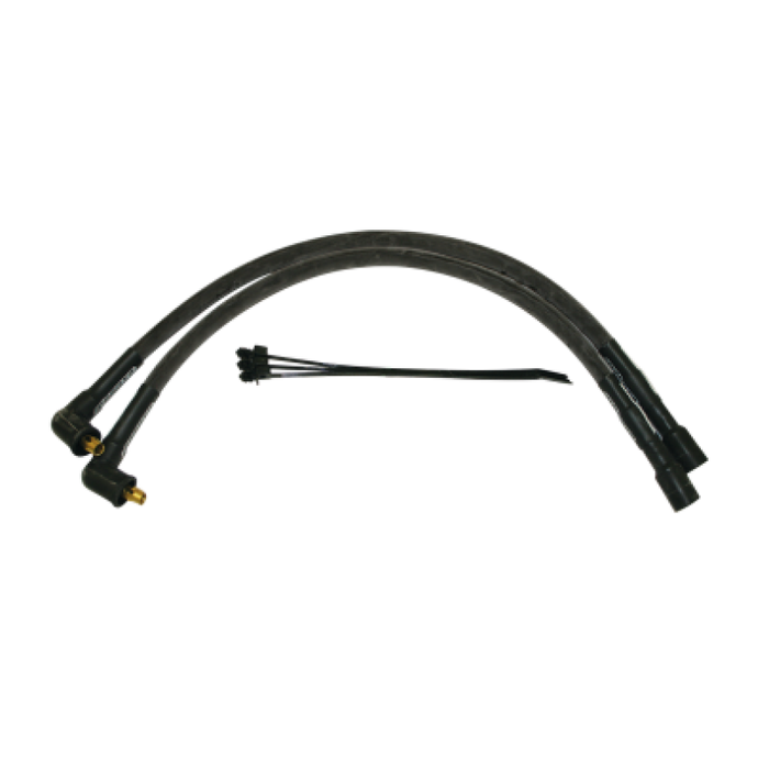 Moroso 97-98 Harley-Davidson FLT/FLHT/FLHR/FLTR Sleeved Ultra 40 Wire Set - Black
