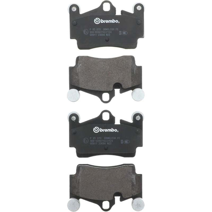 Brembo 04-09 Audi Q7/ Porsche Cayenne/ Volkswagen Touareg Rear Low-Met Brake Pad