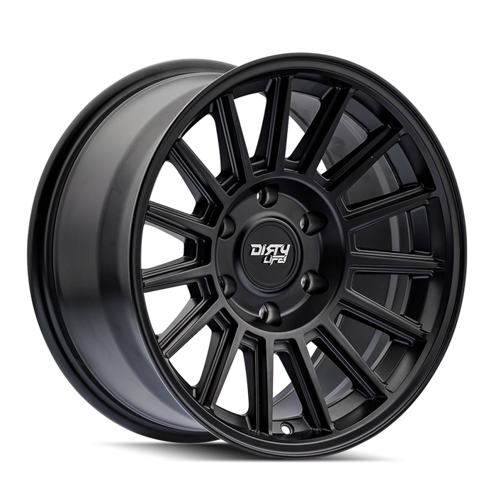 Dirty Life Journey 9316 17x8.5 / 6-135 BP / 0mm Offset / 87.1mm Hub Matte Black Wheel