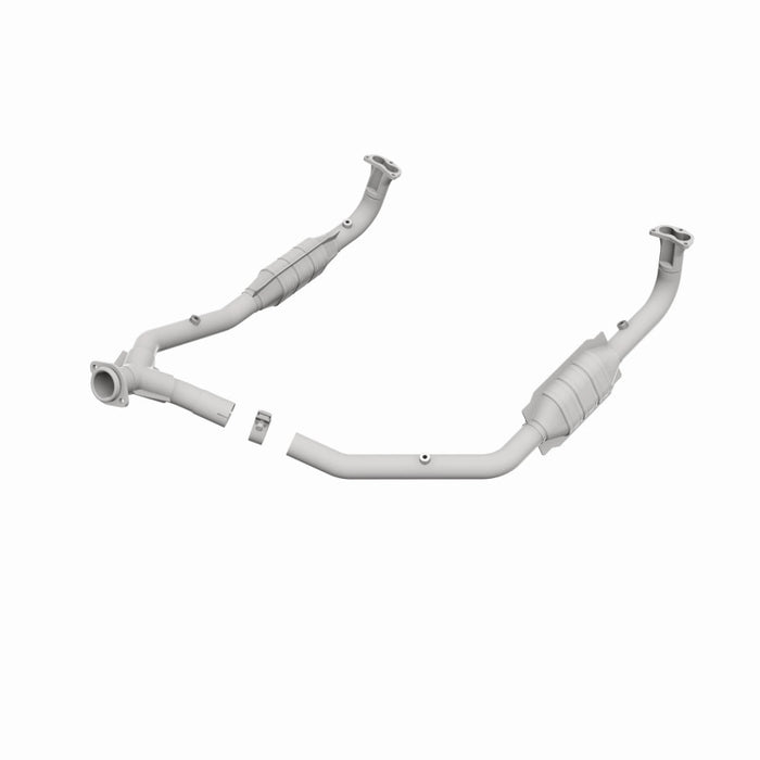 MagnaFlow DF Cat. Conv 97 Land Rover Defender 90 4.0L Y-Pipe Assy / 96-99 Discovery 4.0L Y-Pipe Assy