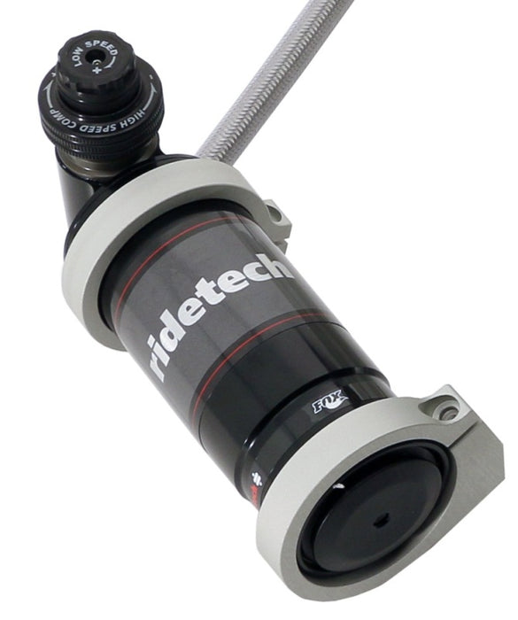 Ridetech TQ Coilover Shock Triple Adjustable 3.6in Stroke / 2in Stud Mount - Single